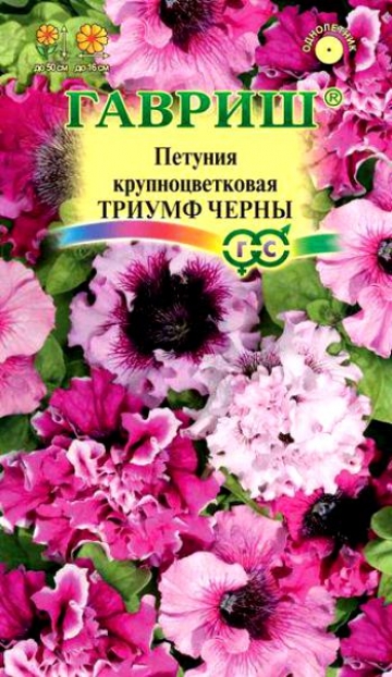 Петуния Триумф Черны бахромч
